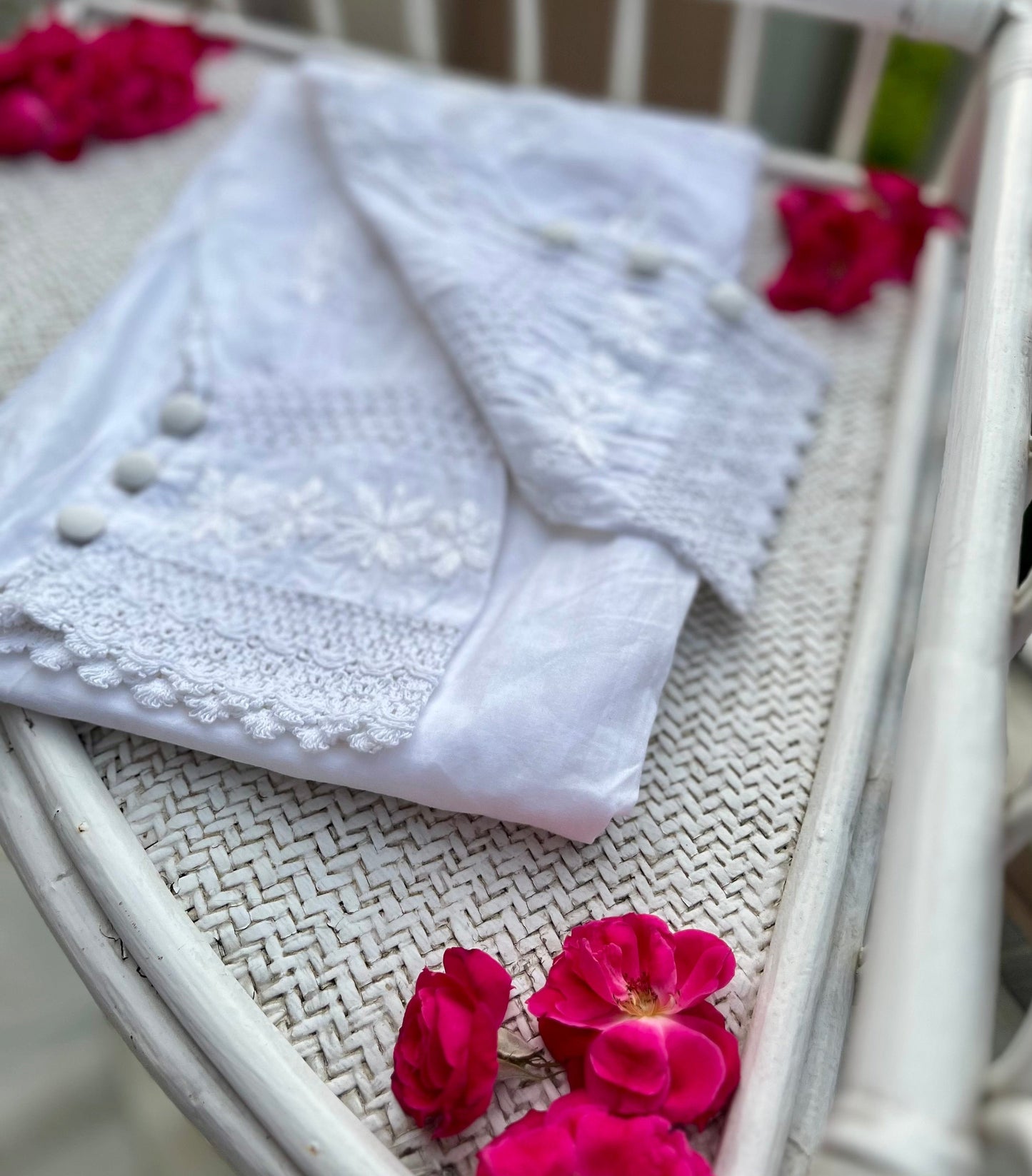 Afghan Gulnar Chikankari Pant