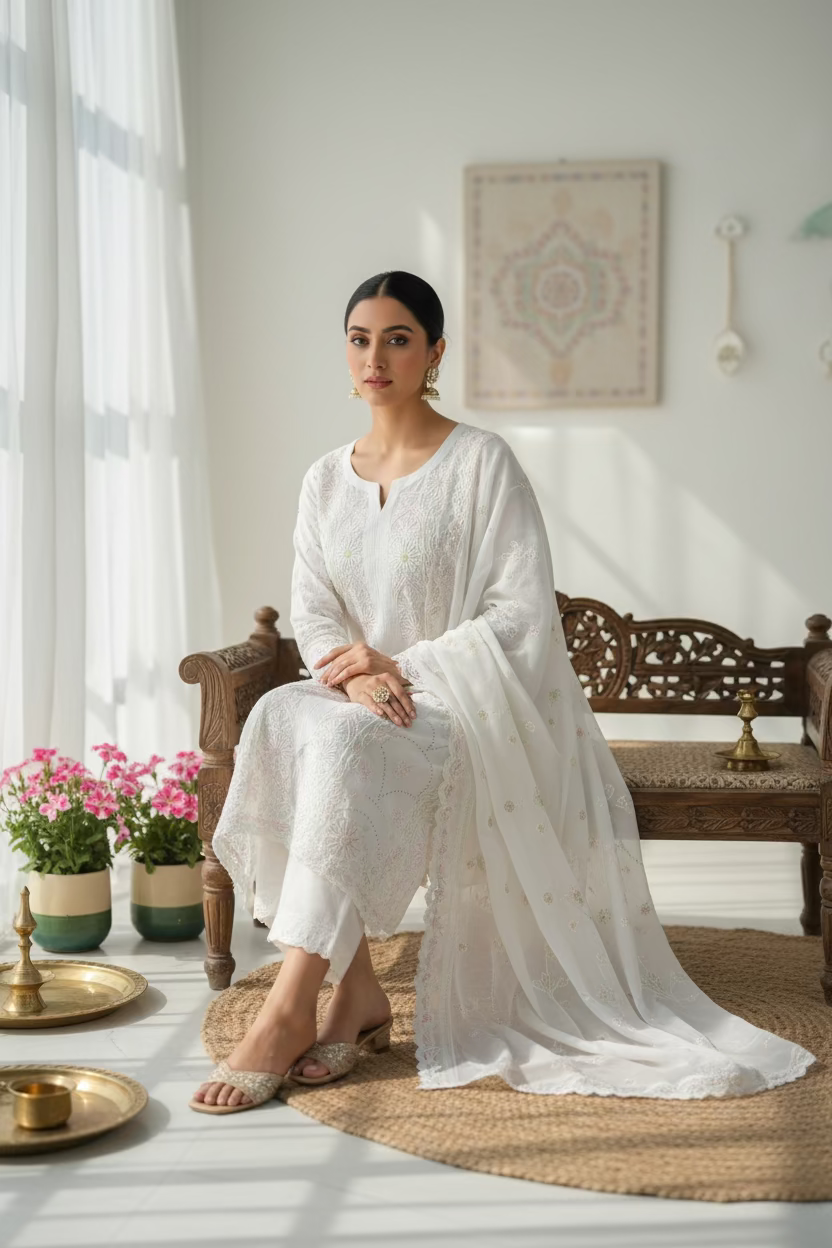 Semi Stitched Georgette