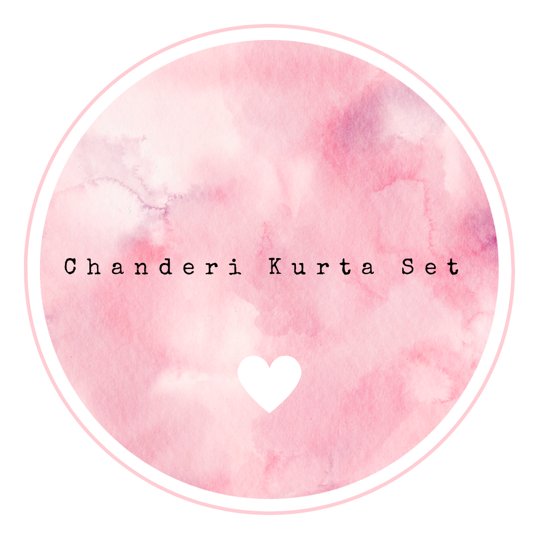 Chanderi Kurta Pant Set