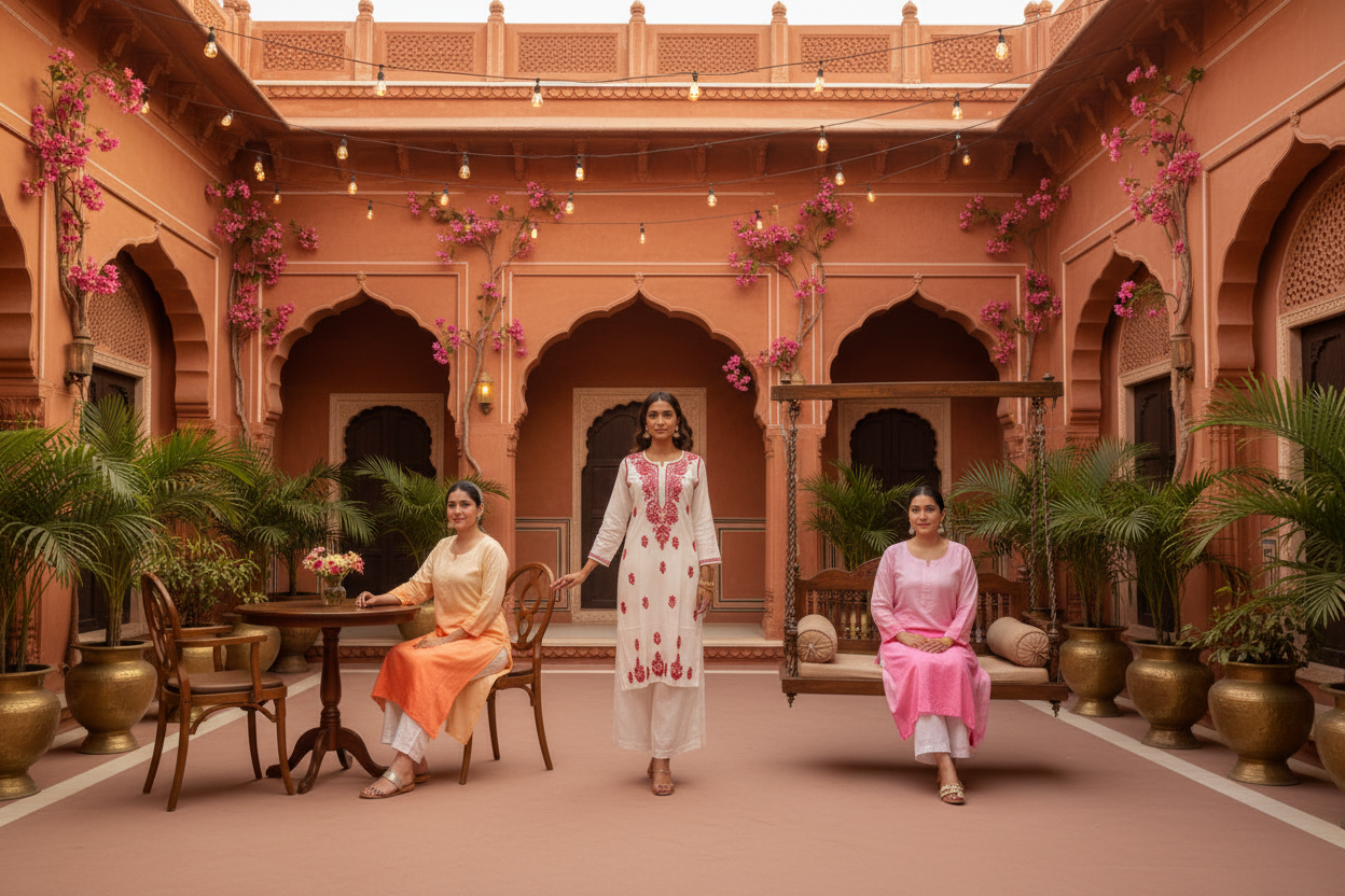 Haveli Banner — Stitched Collection Outfits